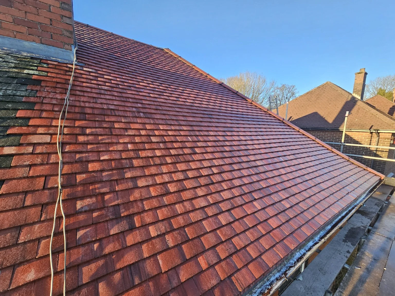 Red tiled roof